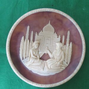 Taj Mahal Decorative Plate 1