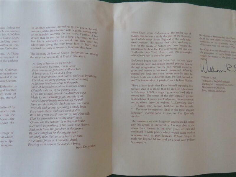 A Thing Of Beauty Romantic Poets Collection 6