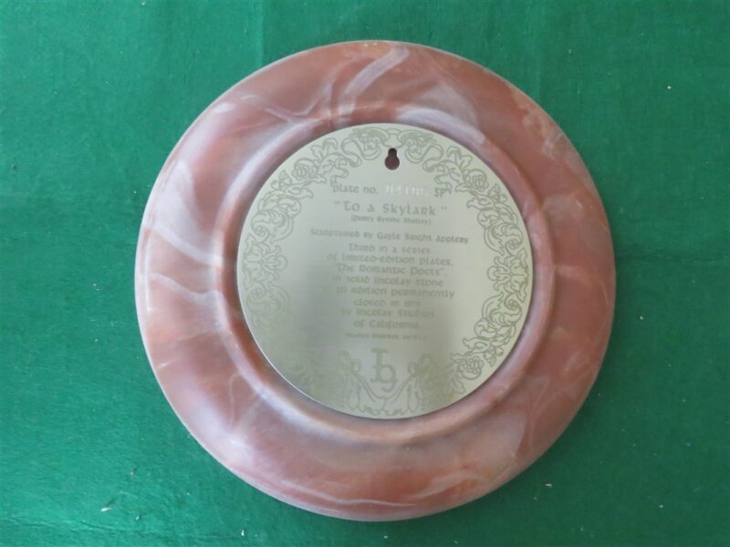 Decorative Plate To A Sklyark Romantic 3