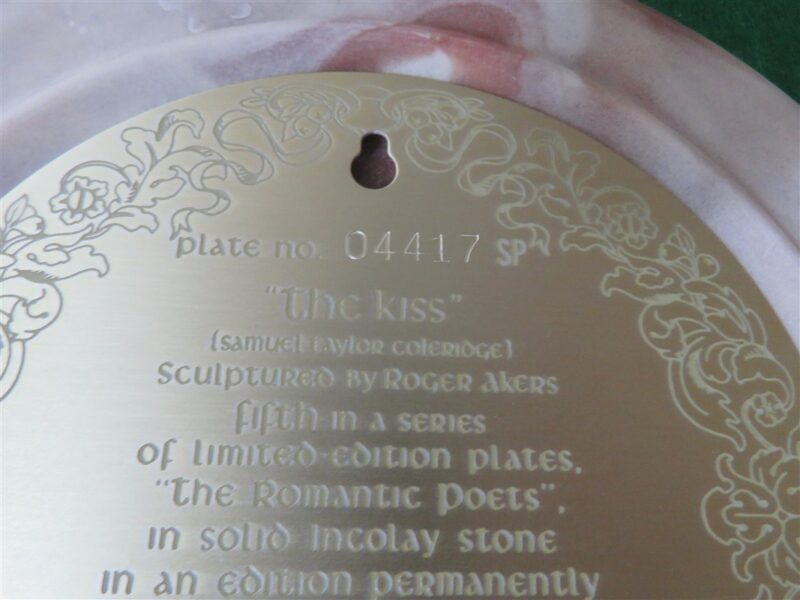 Decorative Plate The Kiss 4