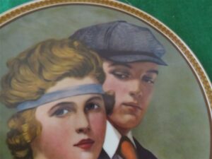 Rockwell Collector Plate Knowles Meeting On The Path 2