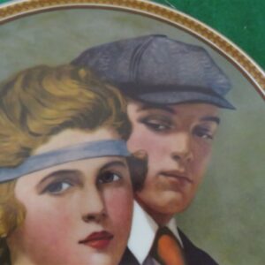 Rockwell Collector Plate Knowles Meeting On The Path 2