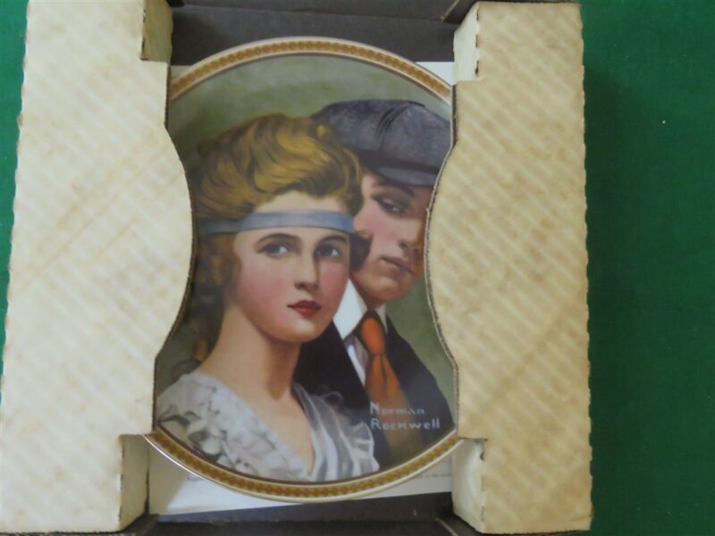 Rockwell Collector Plate Knowles Meeting On The Path 7