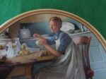 Rockwell Collector Plate Knowles Working In The Kitchen 2