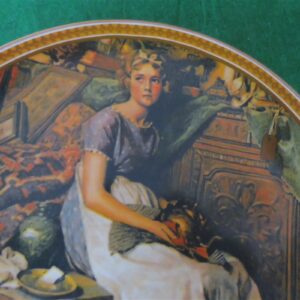 Rockwell Collector Plate Dreaming In The Attic 2