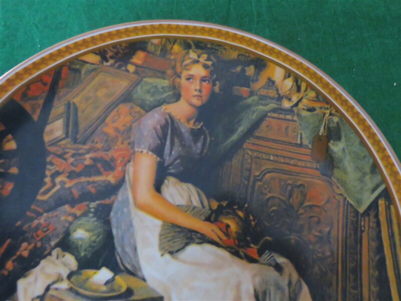 Rockwell Collector Plate Dreaming In The Attic 2