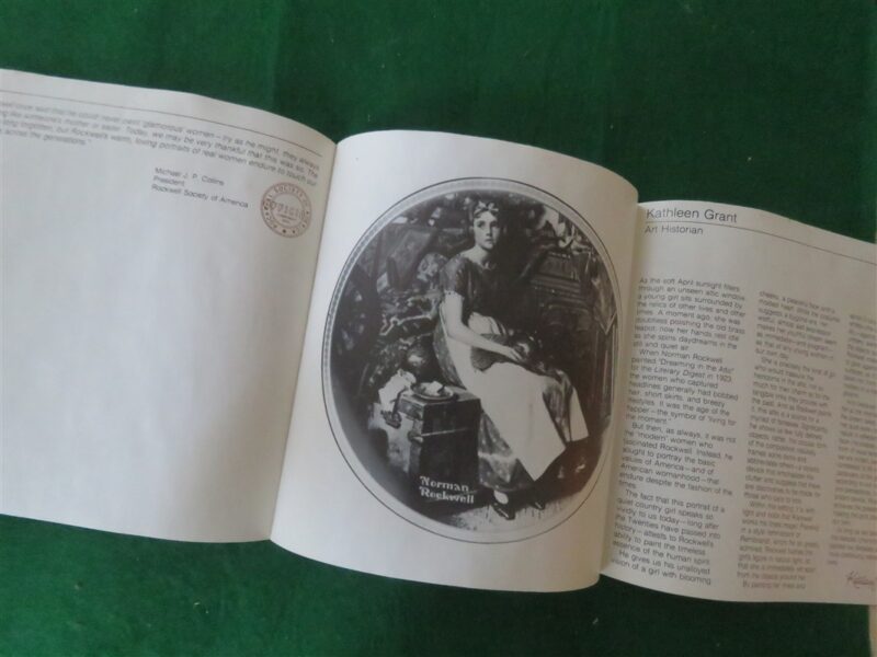 Rockwell Collector Plate Dreaming In The Attic 6