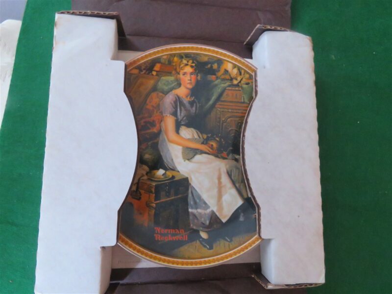 Rockwell Collector Plate Dreaming In The Attic 7