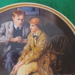 Rockwell Collector Plate Knowles Confiding In The Den #17893C 2