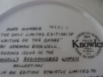 Rockwell Collector Plate Knowles Waiting On The Shore #16382U 4