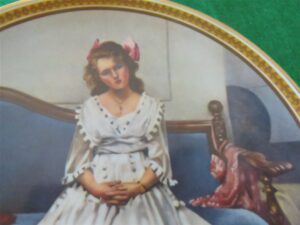 Rockwell Collector Plate Knowles Waiting At The Dance #17149F 2