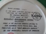 Rockwell Collector Plate Knowles Waiting At The Dance #17149F 4