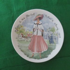 Collector Plate Henri d’Arceau-Limoges New Look Feminity Recovered 1
