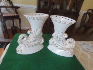 Horn Of Plenty Flower Vase With Roses 12