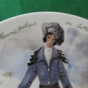 Collector Plate Henri d’Arceau-Limoges 2