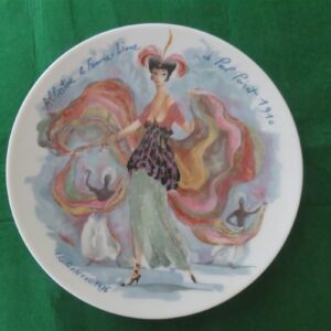 Collector Plate Henri d’Arceau-Limoges Plate #BS994 a