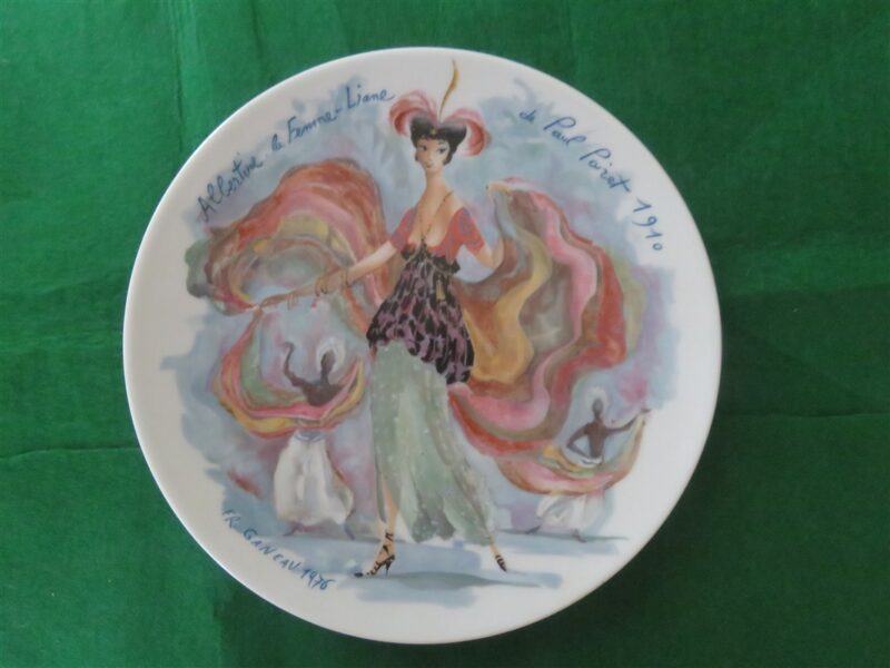 Collector Plate Henri d’Arceau-Limoges Plate #BS994 a