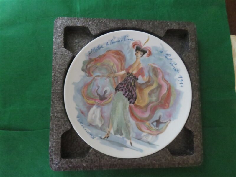 Collector Plate Henri d’Arceau-Limoges Plate #BS994 f