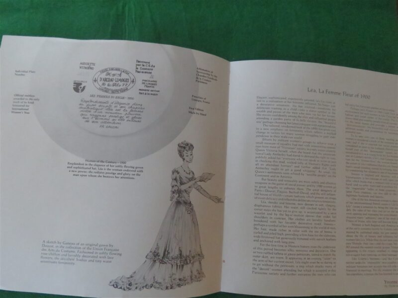 Henri d’Arceau-Limoges LEA, the Woman Flower of the Beautiful Era, 5