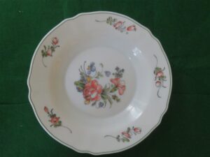 Rimmed Soup Bowl Provincial Pattern by Arcopal China 1