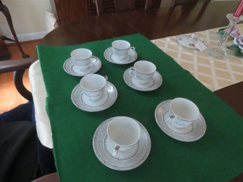 Demitasse Cup & Saucer by Meiyo China 11