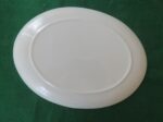 Vintage 50's Homer Laughlin Golden Wheat & Fleur De Lis Vintage Platter 22K Gold Harvest pattern. 3