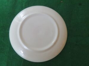 Golden Wheat Bread Plate Fleur De Lis Harvest Pattern Homer Laughlin 2