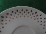 Golden Wheat Saucer Fleur De Lis Harvest Pattern 2