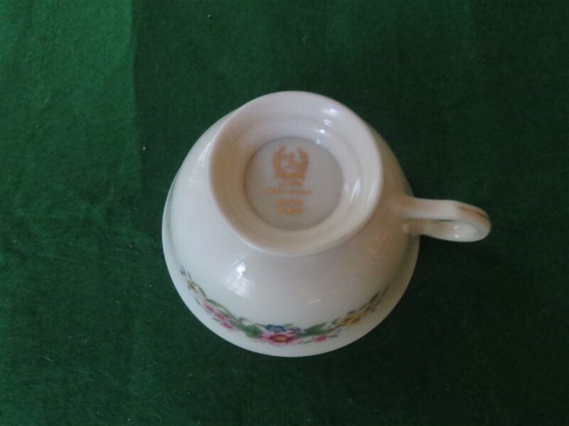 Lenox Footed Cup & Saucer Avon Pattern 9