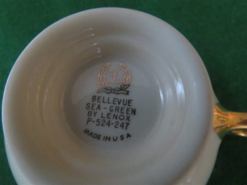 Lenox Footed Cup & Saucer 10