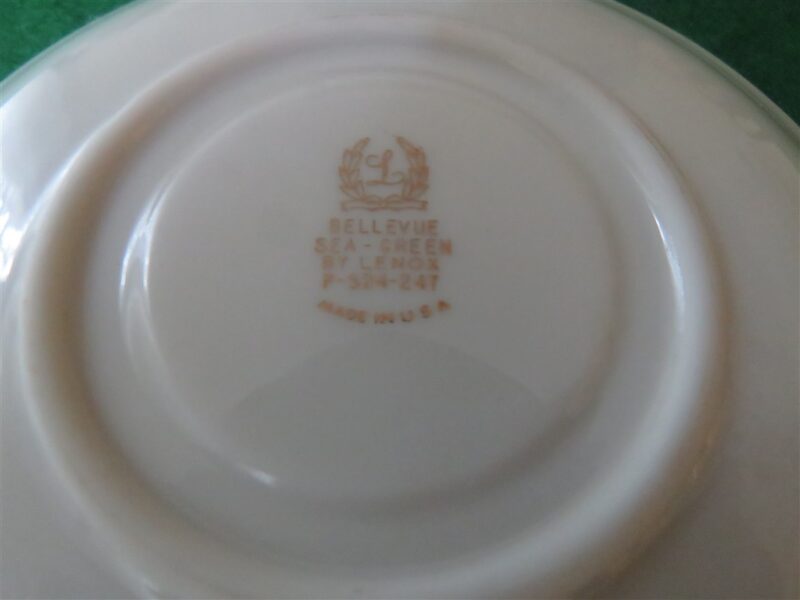Lenox Footed Cup & Saucer 6