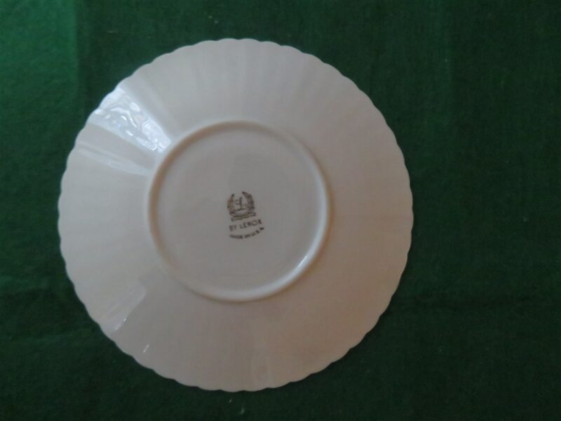 Lenox Footed Cup & Saucer Cretan Pattern 5