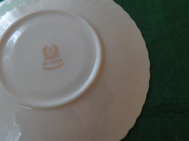 Lenox Footed Cup & Saucer Cretan Pattern 6