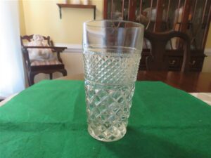 Anchor Hocking Wexford Pressed Water Glass 1