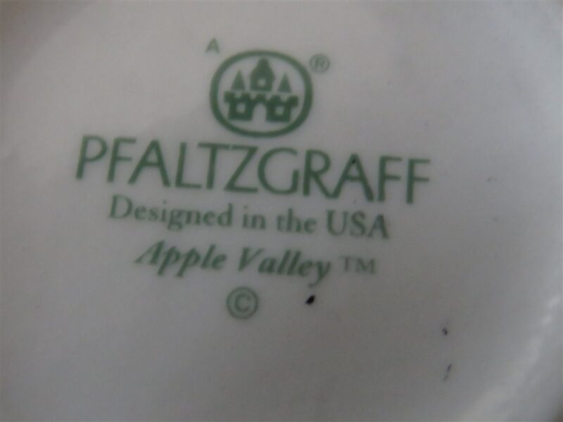 Pfaltzgraff Flat Cup Apple Valley Pattern 4