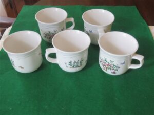 Pfaltzgraff Flat Cup Apple Valley Pattern 5