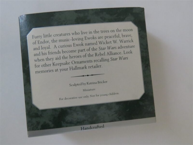 Hallmark Keepsake Ornament Ewoks 2