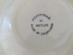 Cup and Saucer Poppytrail by Metlox Made in California 5