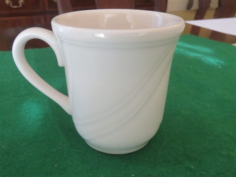 White Diner Restaurantware Cups USA 1 2