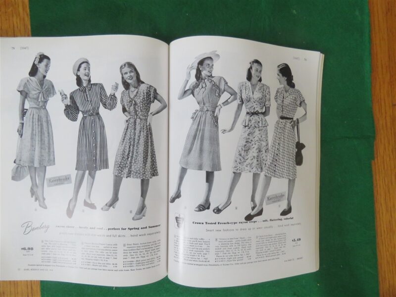 Fashions of the Forties as Pictured in Sears Catalogs 5