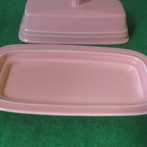 Fiestaware Pink Covered Butter Dish 2