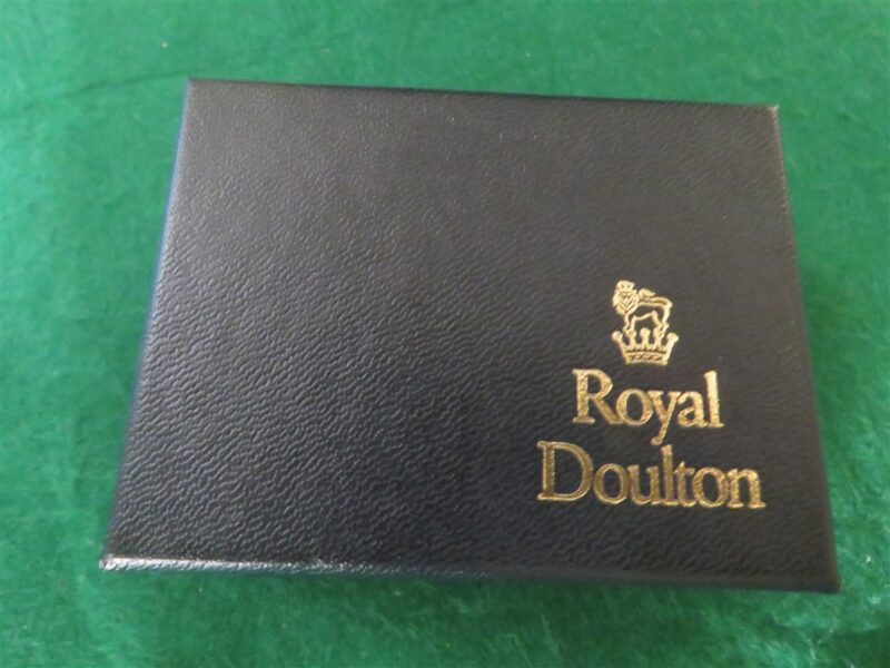 Royal Doulton Orchid Flowers Pin Brooch 4