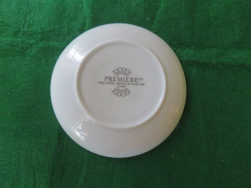 Premier China Berkshire MD104 Footed Cup & Saucer 2