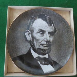John Andrews Gettysburg Address Collector Plate Lincoln 1