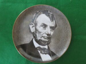John Andrews Gettysburg Address Collector Plate Lincoln 2