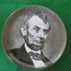 John Andrews Gettysburg Address Collector Plate Lincoln 2