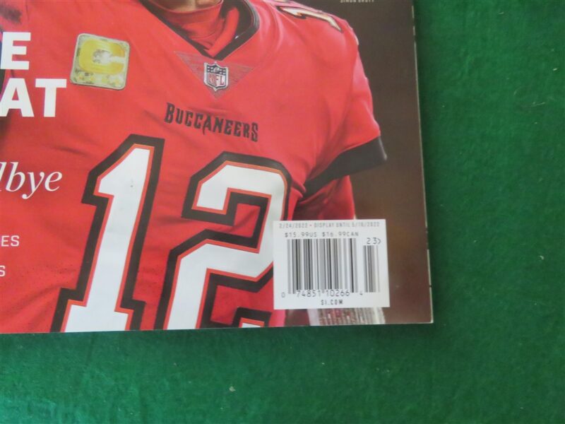 Sports Illustrated MAGAZINE 2022 Special Retirement Tribute Tampa Bay Buccaneers Tom Brady GOAT. 3