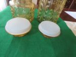 LE Smith Imperial Amber Glass Canister 5