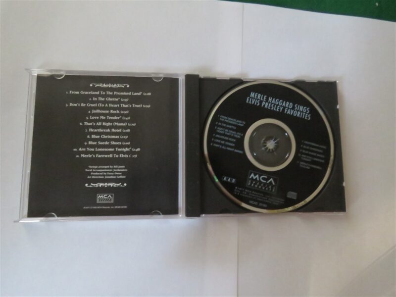 Merle Haggard My Farewell To Elvis CD 3