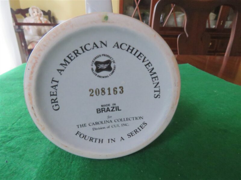 Beer Stein Miller Great American Achievements 4
